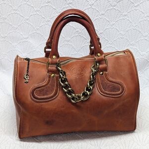 GAYA | Leather Chain Satchel